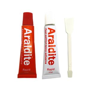 Professional Crystal Jewelry Adhesive Genuine Araldite 5 Minute Quick Dry Transparent Epoxy AB Glue For Strong Bonding
