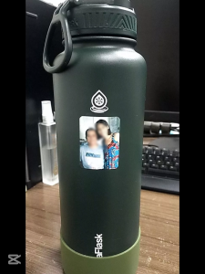 BIKE TOP TUBE PICTURE Sticker (Gloss)