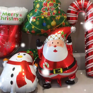 🎄Merry Christmas ลูกโป่งคริสต์มาส ลูกโป่งคริสมาสต์ คริสมาส 2026 ปีใหม่ คริสตมาส ต้นคริสต์มาส ซานต้า ตุ๊กตาหิมะ