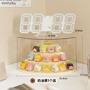 Corner Cute Grain Display Box Acrylic Transparent and Dustproof Blind Box Display Rack Storage Mini Decoration Hand-Made Display Cabinet