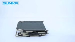 Giường xếp gọn thư giãn văn phòng SUMIKA 183 - Khung thép vải lưới Oxford tải trọng 450kg