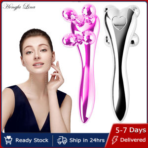 Hengfa Lina 3D Roller Face-lift Wrinkle Remover Multicolor Y Shape Facial Massage Roller ABS Full Body Massager Relaxation Tools