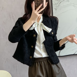 DAIXIANGFEIZI | Tweed Short Coat Trendy Classic Style
