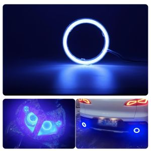 2pcs 120mm/4.72in Angel Eyes Bulb Halo Ring Lamp Car Motorcycle Angel Eye LED 12V Styling Light Decorative Lights