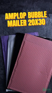 Amplop Bubble Mailer 20 x 30 cm / Packing Bubble Wrap Polymailer Pelindung Paket Online Shop Busa