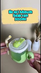 Momosee Botol Minum Anak 300ml Gelas Minum Anak Anti Tumpah Botol Training Cup Anak CJ16