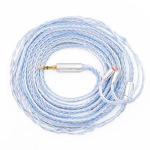 KBEAR ST16 Plus 5N High-Purity Single-Crystal Copper-Silver Plated 2-meter Earphone Cable 3.5mm/2.5mm/4.4mm Plug Headset Wire