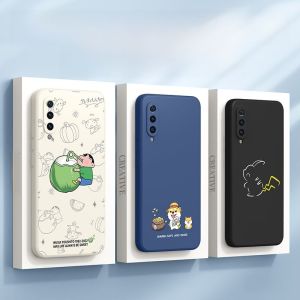 New Liquid Silicone Case for Xiaomi 9 Series Mobile Phone Full Protection Doge Anti-Fall Creative Design Suitable for Men And Women