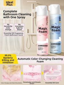 Powerful Bathroom and Limescale Removal Foam Cleaner for Tiles and Glass