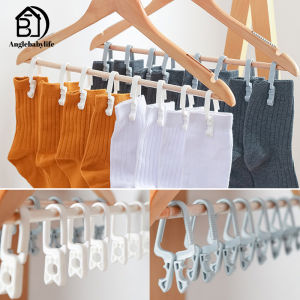 10PCS đa chức năng quần áo Clip phổ quần áo kẹp quần kẹp cố định quần áo Clip