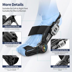 CCW 1PC Big Toe Bunion Corrector Adjustable Toe Seperator Splint Hallux Valgus Straightener Foot Posture Corrector