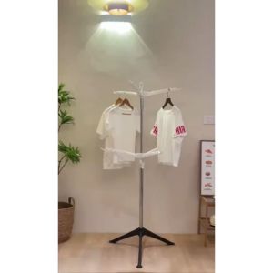 PROMO!! Rak Gantung Jemuran Handuk Stainless Serbaguna / Rak Jemuran Menara Lipat Minimalis
