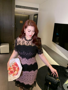 GLEC | High-end Little Lady Style Lace Hollow Out Dress