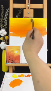 [Size lớn] Toan vẽ vải canvas khung tranh canvas tranh canvas căng sẵn khung