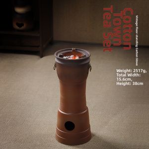 MIANXIAOCHENG | Retro Multi-functional Heater Stove Carbon Electric Dual-use