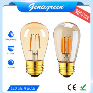 Bóng Đèn Edison Cổ Điển 1W 3W Đèn Treo Đèn Chùm E27 ST45 Bóng Đèn Ngủ Cổ Điển 220 K Màu Trắng Ấm 2200 V Đèn Dây Tóc Có Thể Điều Chỉnh Độ Sáng Nguồn Sáng Treo Trang Trí Nhà Tương Đương 40Watt