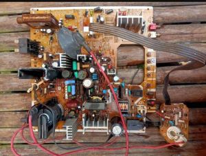 mesin tv selim tabungx 21in merek shrap cabutan bulum di tes