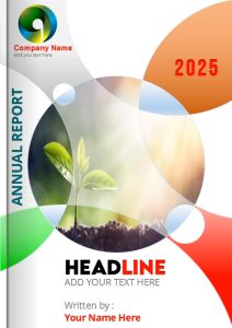 Cover Buku Makalah Dalam Bentuk Format PPTX Ukuran 21x29.7cm Model Potrait Cvr05