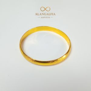 Gelang Tangan Bangkok Motif Pasir Tebal Anti Karat