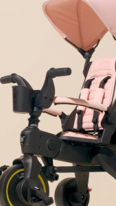 Doona Liki Trike S5 I Ultimate Compact Fold Fully Assembled with UV Sun Canopy Easy to Navigate Travel-friendly