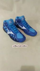 Sepatu Mizuno Wave Tornado X2 Mid: Sepatu Volly Pria Berpori & Cepat Kering