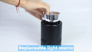 Led Downlight Surface Ceiling Pin Light E27 Replaceable Bulb 3.5/4inch Spotlight Lamp For Room