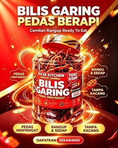 Rase Kitchen Makcik Sambal Pedas Berapi Pedas Menyengat 200g Jars Red Lids Cardboard Box