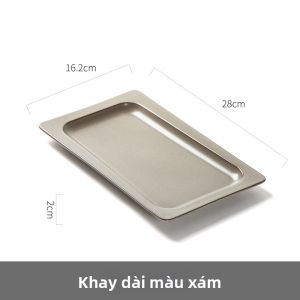 Khay Đựng Hình Chữ Nhật Sáng Tạo Từ Gốm