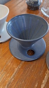 [Coffee Icon] Japan Arita Jiki Ceramic V01 Filter Cup  日本 有田燒 利久窯 咖啡濾杯V01款 / Hand Brew Pour Over Filter Coffee Maker
