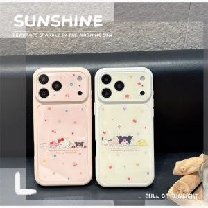 Sanrio | Sanrio Hello Kitty KUROMI Fashion Cartoon Y2K Cute Mobile Phone Case For IPhone 17 16 15 14 Pro Max Drop Protection Cover Funda