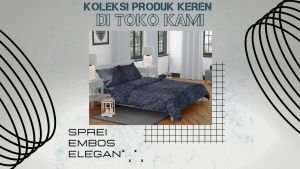 Sprei Motif Polos Embos Premium & Elegan Super Lembut LP