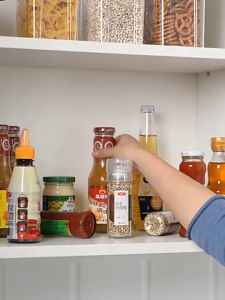 360 degress Rotation Non Skid Pantry Organizer 25cm