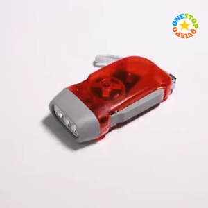 gdplus 1pcs LED Hand Press Flashlight Handpress Handpressing Flashlight
