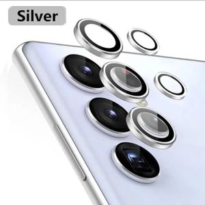 Metal Ring Camera Lens Case for Samsung S23 Ultra S23ultra 5G Tempered Glass Screen Protector Film Ecran Cover Accessories
