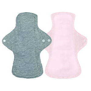 AIO Leak-Proof & Waterproof Washable Incontinence Sanitary Pads Womens Period pads Urine Proof Underwear Pads 2PCS Dropshipping