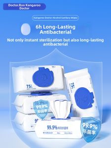 DR.ROOS | Antibacterial Alcohol Wipes 75 Degrees