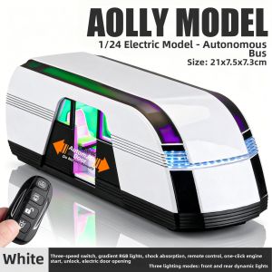 Simulated Self-Driving Bus Toy Car