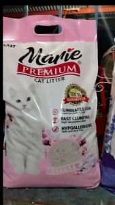10L Pet Marie Premium Bentonite Cat Litter Sand Ultra Clumping Low Dust Pet Odor Control Formula