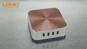LDNIO QUALCOMM 3.0 FAST CHARGE 8 USB PORT USB CHARGER UK POWER SOCKET 10A OUTPUT 1.5M EXTENTION TRAVEL CHARGER DEKSTOP OFFICE CHARGER