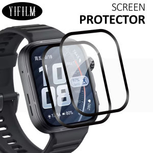 For HUAWEI Watch Fit 3/4/5 Pro Screen Protector PMMA Silk Print Full Coverage Soft Protective Film 3D Curved Edge Guard