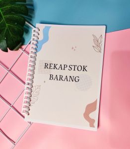 Rekap Stok Barang Penjualan Pembukuan Online Shop Buku Catatan Stock Budgeting Financial Planner Kebutuhan Pembukuan Toko Buku Kas Cashflow Loose Leaf Kertas Isi Refill Binder