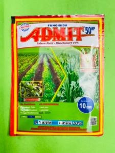 Fungisida ADMIT 50WP kemasan 10gram dari PT Global Agrotech