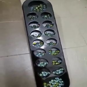 Congkak Kayu Traditional Game Set ( 68.5x15x4cm )