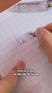 Bút Mài Sao Thiên S301 Ngòi EF bút học sinh giá rẻ bút luyện chữ đẹp nét thanh đậm