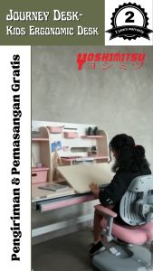 yoshimitsu journey meja belajar anak ergonomis adjustable desk ERGONOMIS CHILDREN KIDS MEJA
