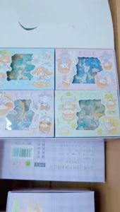 Bộ sticker dán trang trí nón bảo hiểm laptop điện thoại album sổ lưu niệm DIY Unibaby Store STK-KIMTUYEN