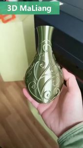 Sợi Nhựa In 3D Silk Rose Gold & Orange 1.75mm PLA Màu Sắc Rực Rỡ Không Bọt Khí Tương Thích Với Máy In FDM Cuộn 250g