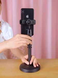 Retractable Mobile Phone Stand For Net Class Live Broadcast Phone Holder Desk Table Clip Bracket Cell Phone Mount