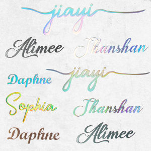 Customise Name Sticker Waterproof Sticker LOGO Sticker 3D Custom Label Bike Bicycle Car