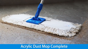 Dust Mop Set With Aluminium Handle (Dry Mop) [40cm / 60cm / 100cm]